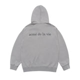 24FW ベーシックバイオウォッシングフーディージップアップ グレー【セットアップアイテムあり】