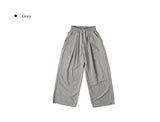 Roti Nylon Pintuck Banding Wide Pants