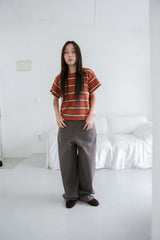 fall button pocket wide pants(2colors)