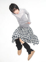 Cozy Button Leg Warmer Black