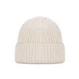 VARZAR Handle Logo Beanie / Ivory