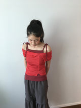 Sailor Dot Off T-Shirt (3color)