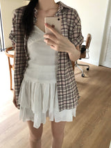 Flute Checkered Shirt (3 colors)