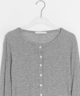 Siho Summer See-Through Tencel Cardigan