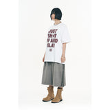 Cut-off Bermuda Sweatpants - Light Grey