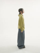 Grain stripe denim pants -2C