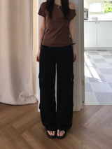 ポニーアンバランスTシャツ (2 colors)