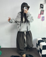 ソフティ💍レオパードコーデュロイバルーンロングパンツ 🤎💚2カラー