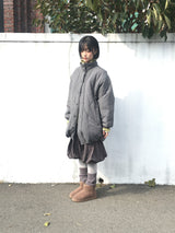 Urban volume round padded jacket