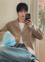 Kenny Wool Crop Blazer