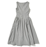 Old Money Dress Gray