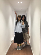 ルーシー フリルカラー Tシャツ(2color)