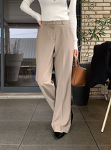 FATES Fit-Correcting Bootcut Slacks
