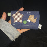 "My Dream Is..." Cheese (Denim) Card Wallet