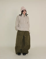 Boehm Boksarthy high neck two-way cardigan (outer)