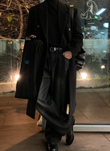 Fairy Maxi Overfit Wool Double Long Coat