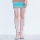 Sunset halter neck dress mint