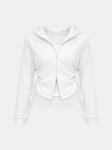 Cloud Lace Hoodie Set