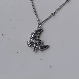 [Baby Monster Rora Necklace] Balletcore Moon Layered Necklace (Surgical Steel)
