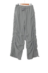 Shirring Parasuit Nylon Pants