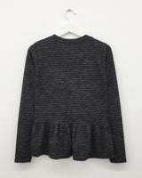 Berre Frill Cardigan + Muffler Set (2color)