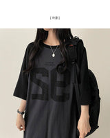 Leo ルーズフィットナグラン半袖Tシャツ