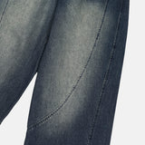 ロフトカーブスリットデニムパンツ (2 Colors)
