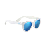 Fretzel TR Glossy White / Blue Mirror Lens