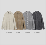  Fatal Overfit Corduroy Shirt