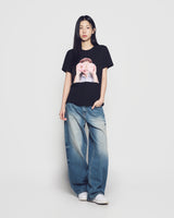 25FW WOMAN ADLV ベビーフェイスドーナツ3半袖Tシャツ