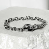 ss-エリプスシリンダーチェーンブレスレット_シルバー