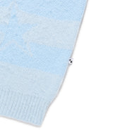 BRUSHED STAR KNIT SWEATER BLUE(CV2FFUK600A)
