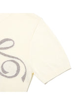 KIRSH PLAIN RIBBON CHERRY SUMMER KNIT - IVORY