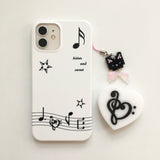 LOVE melody Hard Case - WHITE