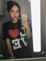 ラブヴィンテージオーバーフィット半袖Tシャツ (3c)