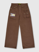 マルチパスカーゴパンツ (Brown)