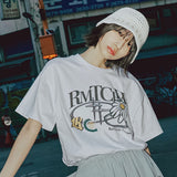 リペアードシャーリングロゴT