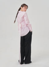 Gleam wide pants (black)