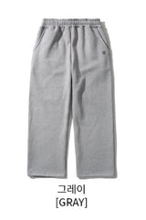 26SS★ Log Wide Brushed Sweatpants