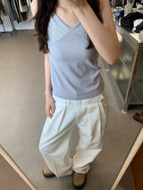 Highland pintuck pants (3color)