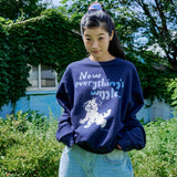 ウィグルスウェットシャツ (NAVY)