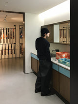 トライブレイヤードクロップVネックニット 4C