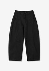CO Hearts Patch Cottom Wide Pants