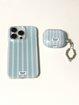 pajama Airpods case-mint
