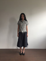Selvage culottes denim pants (1color)