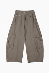 Balloon detail cargo pants