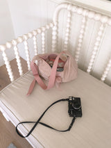 Daily ribbon hobo bag_nude pink