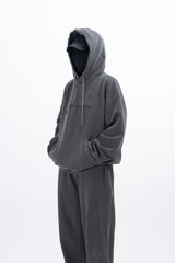 Argen Shine Embroidered ピグメントフーディー