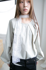 flower lace scarf(2colors)