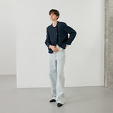 Glow Light Blue Wide Jean - YWD1DNWD002